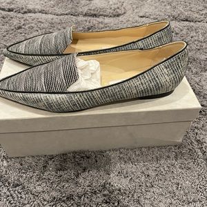 Jimmy Choo Guild White & Black 40.5